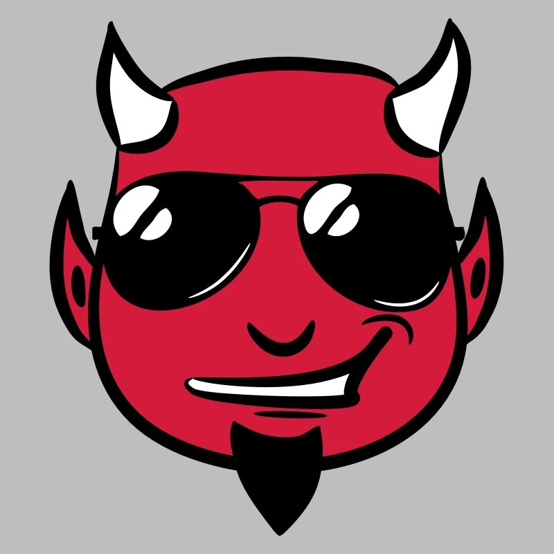 Devil deceitful goatee sunglasses