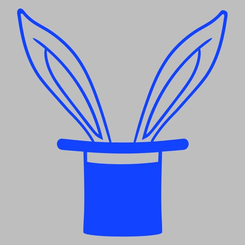 Lapin Chapeau Haut de forme Wizard Lapin Wizard Trick