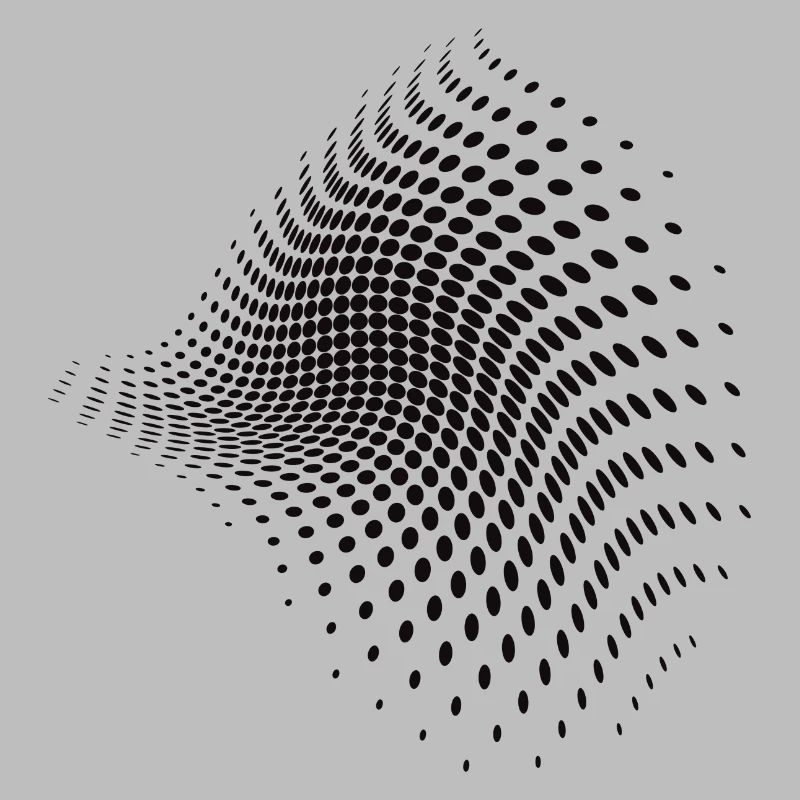 Optical illusion pattern shapes geometry gift