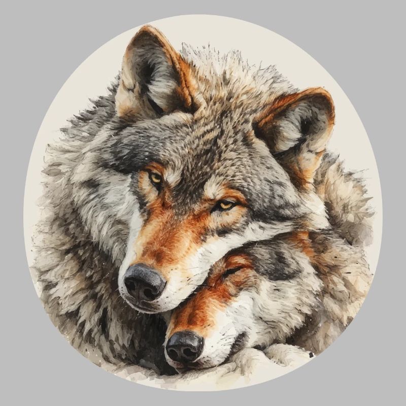 Loups de l’amour véritable