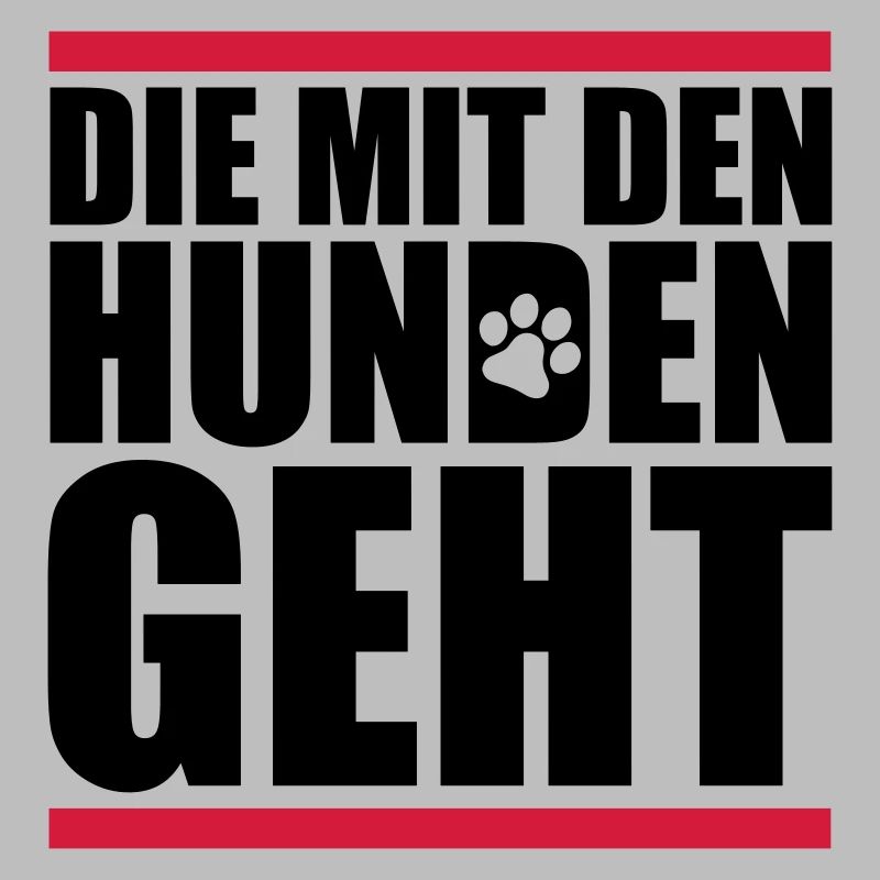 mit den hunden geht