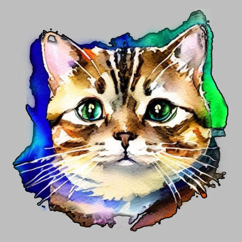 Visage de chat 3