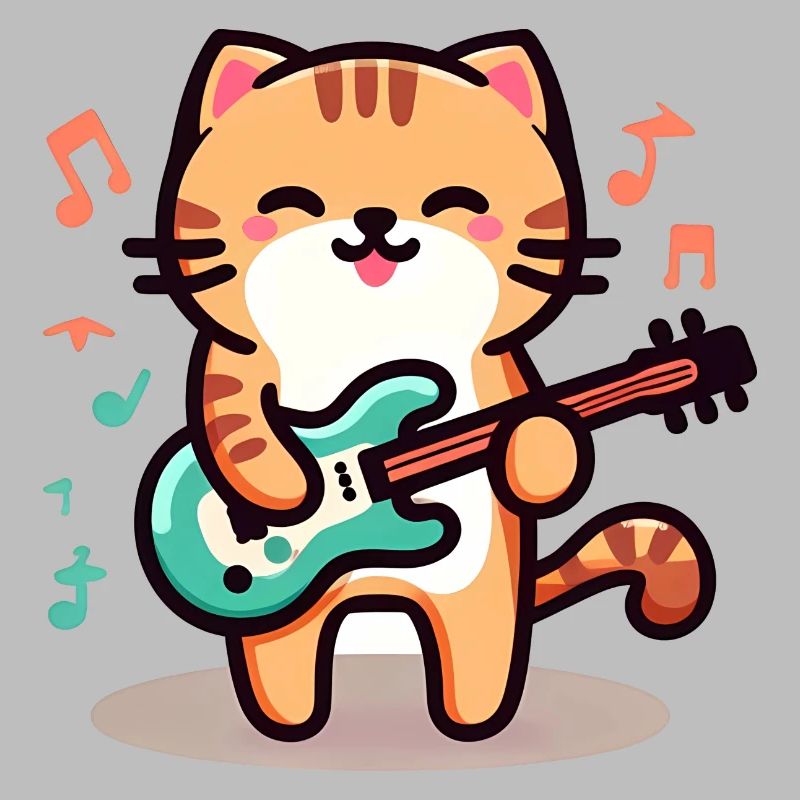Rock n Roll Katze