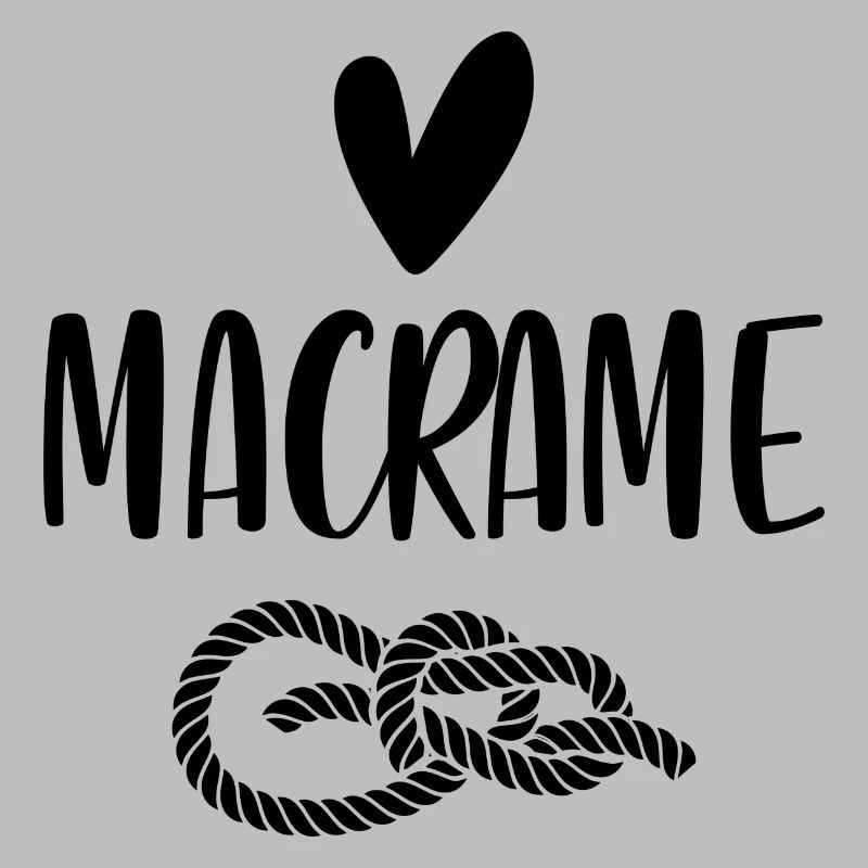 Macramé Art Boho Look Cadeau macramé Créatif