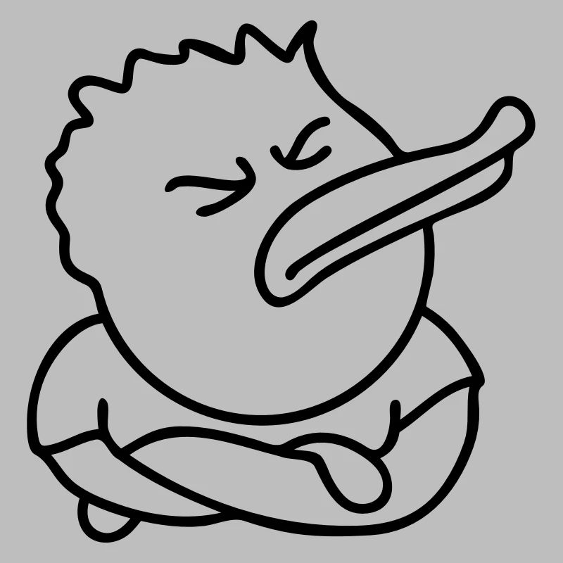 Offended Duck