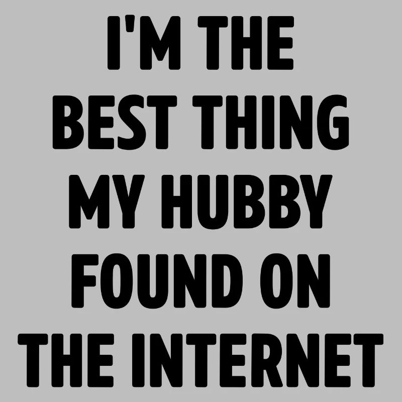 Paar, das sich online getroffen hat Ehemann Ehefra