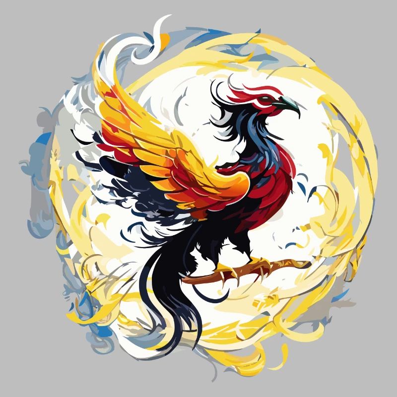 Blazing Phoenix (Collection d’œuvres d’art)