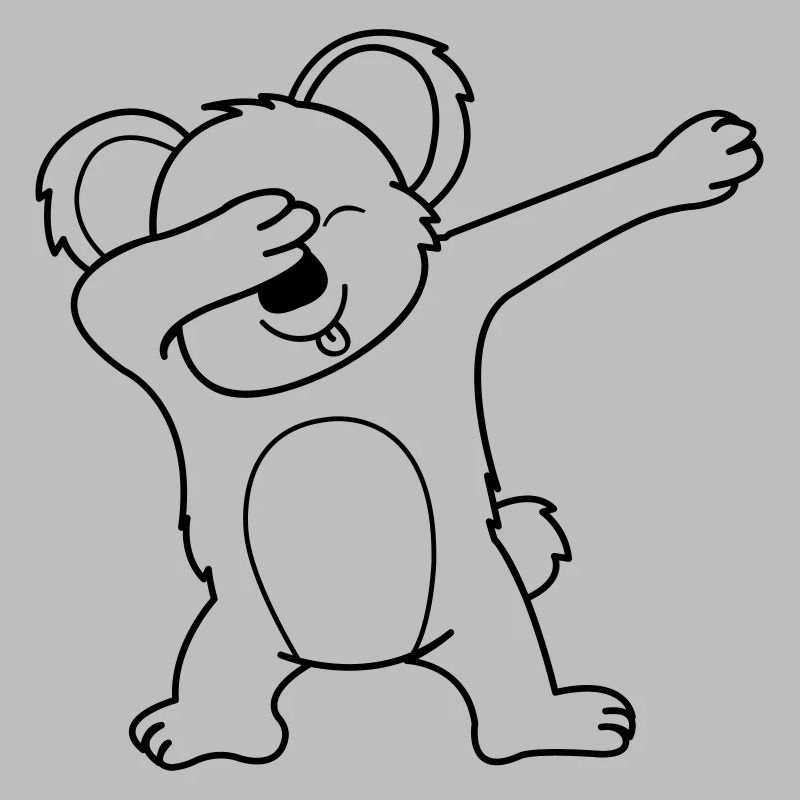 Koala Dabbing 01