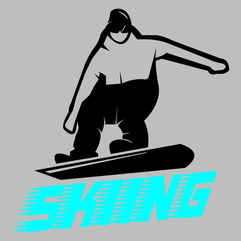 skiing
