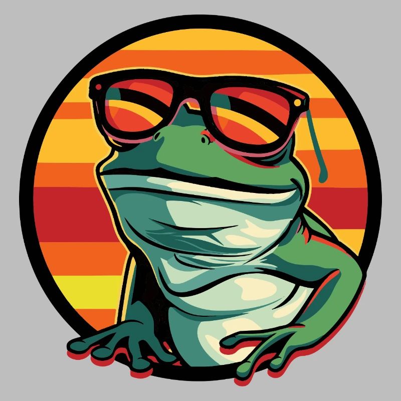 Frog Cool Comic