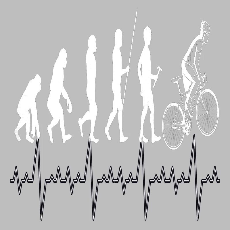 Evolution cycliste, design de vélo cool
