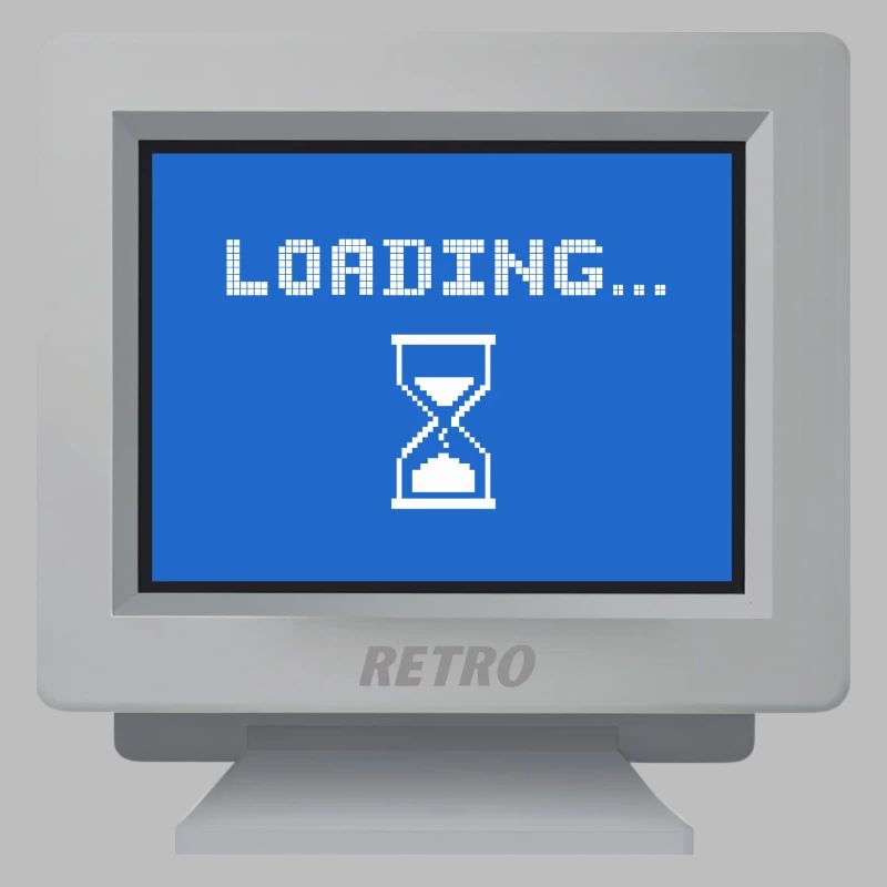 CRT design - Loading Wallpaper