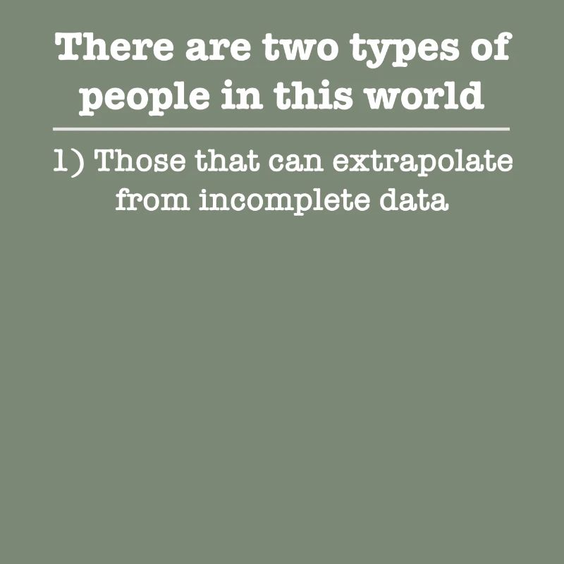 Extrapolate Data people