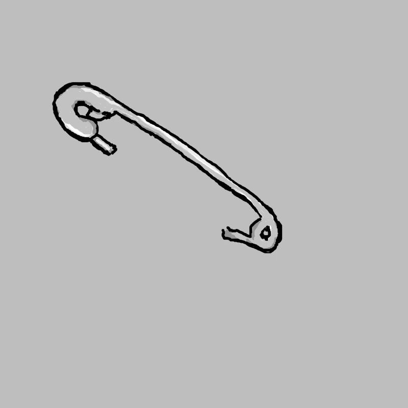 aiguille de sécurité