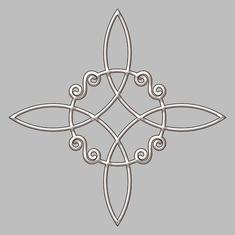 Witch`s Knot, Power of 4 elements - Binding Rune
