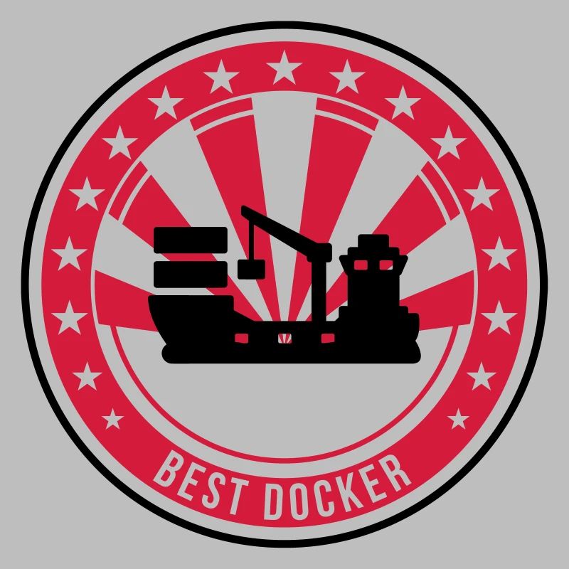 Hafenarbeiter / dock / docker / hafen / Boot