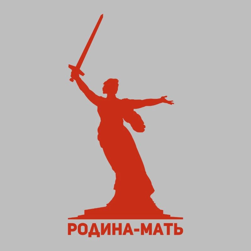 Mutter Heimat Statue Russland Russisch Geschenk