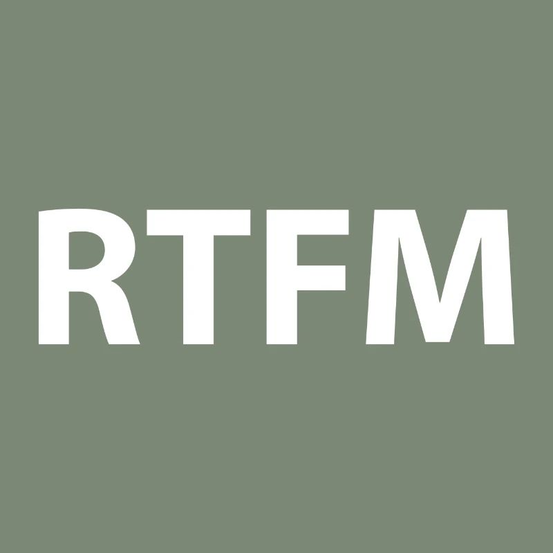 Rtfm Programming Computer Science Gift