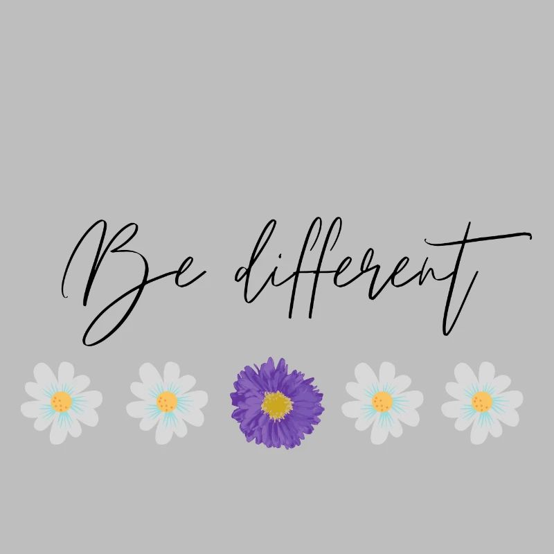 Be different