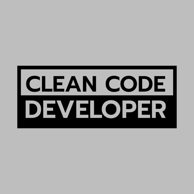 Clean Code Developer Coder Programmer Gift