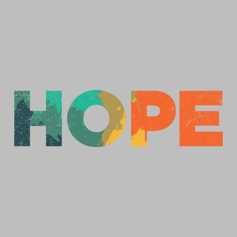 HOPE Pray Pray Inspirational Quotes Gift Idea