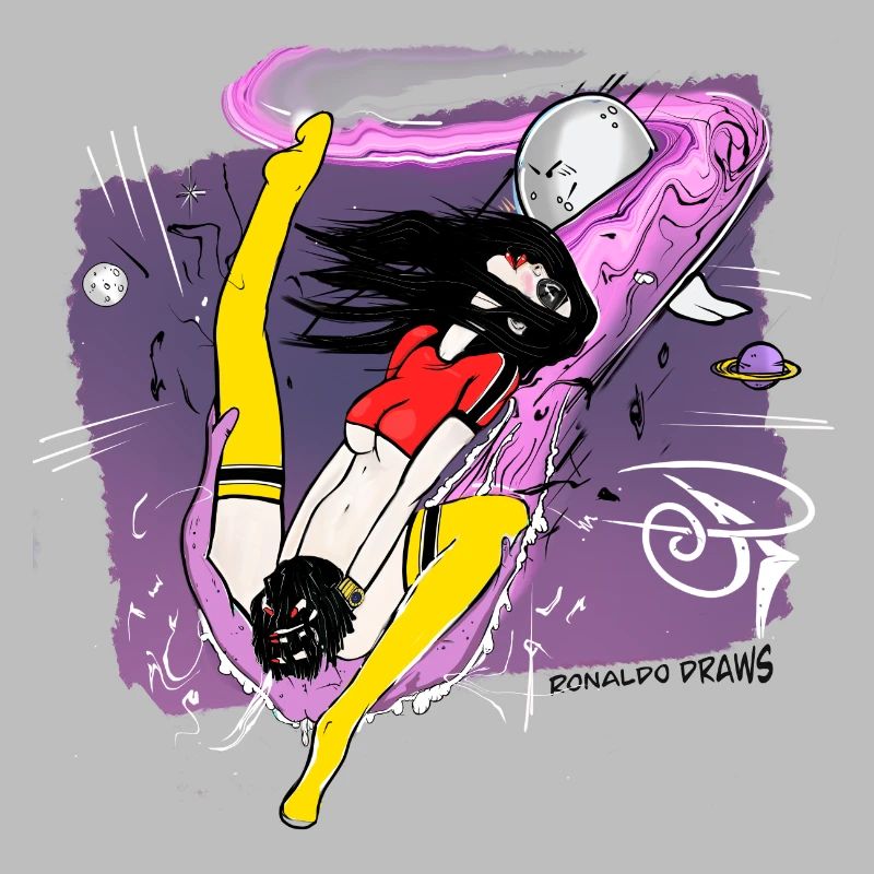 Chatte de l’espace