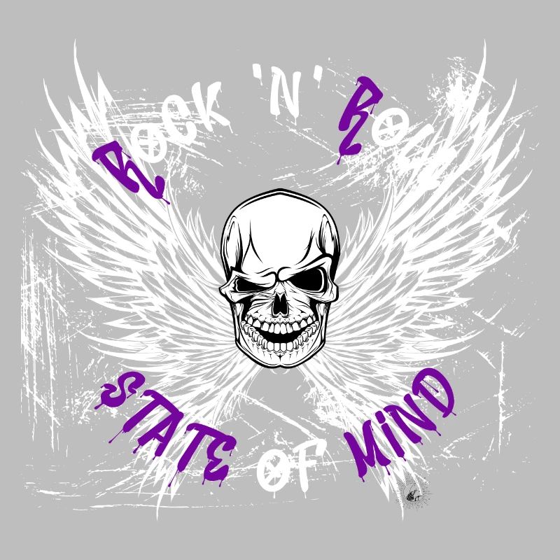 Rock n Roll state of mind helles Design