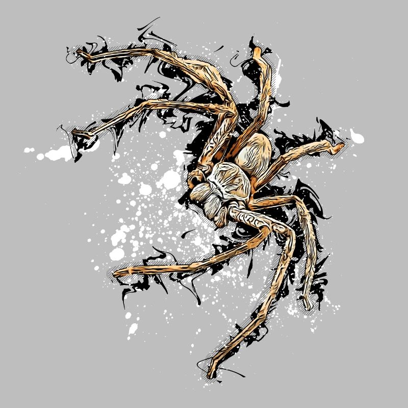 evil huntsman spider