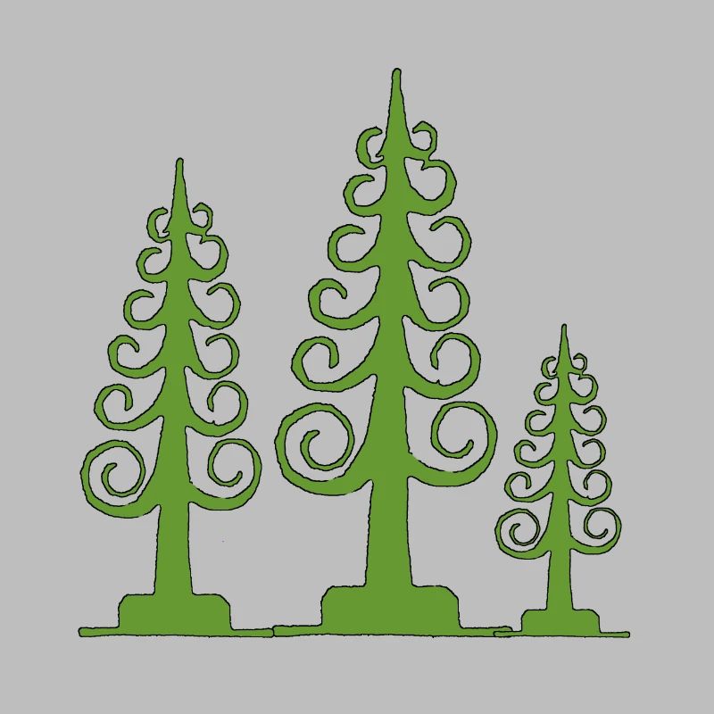 Span tree, carved tree