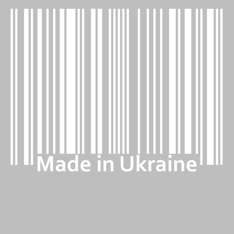 Code-barres - Fabriqué en Ukraine