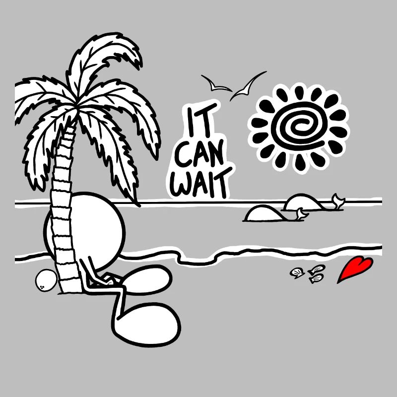 It Can Wait Plain Doodle