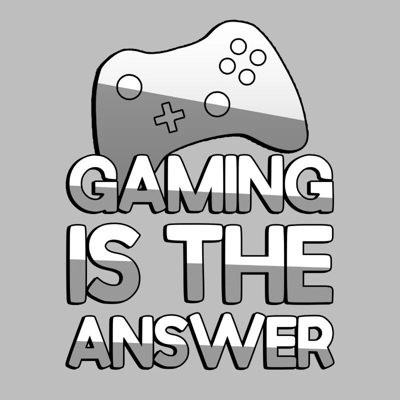 GAMING IS THE ANSWER + Controller - Gaming