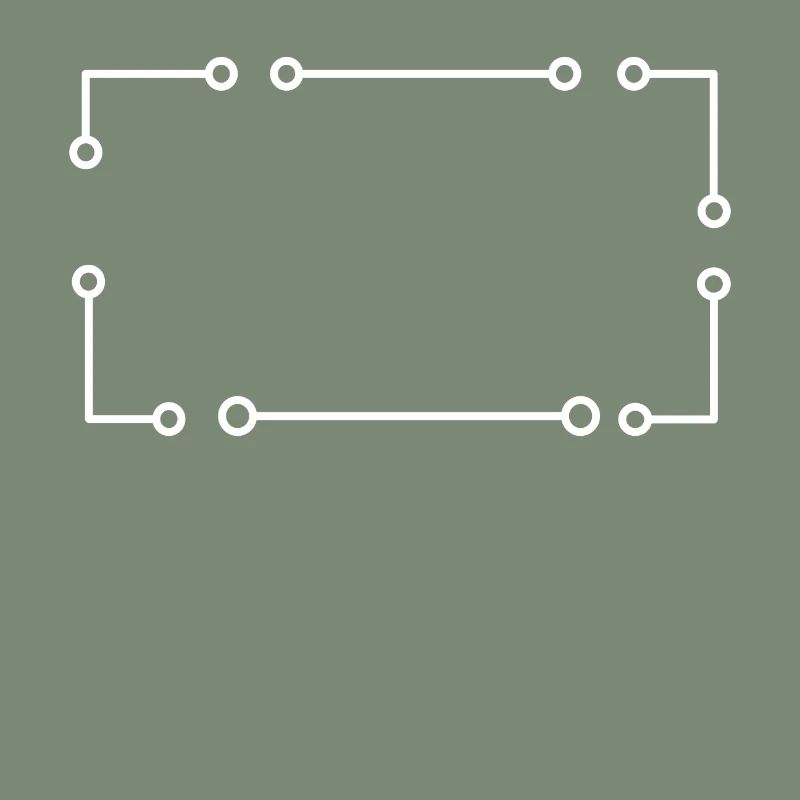 Frame Rectangular shape in white