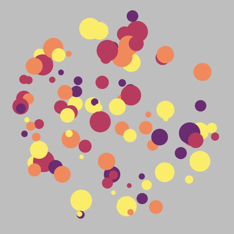 Abstract Circles Pattern