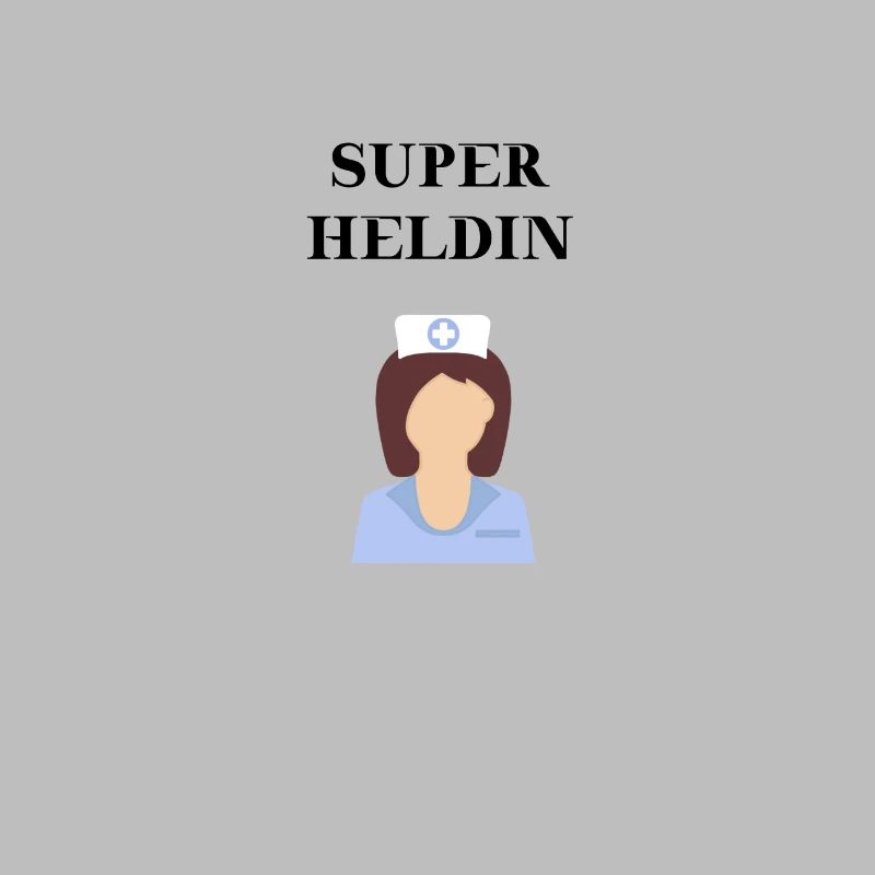 Krankenschwester Superheldin Geschenkidee Heldin