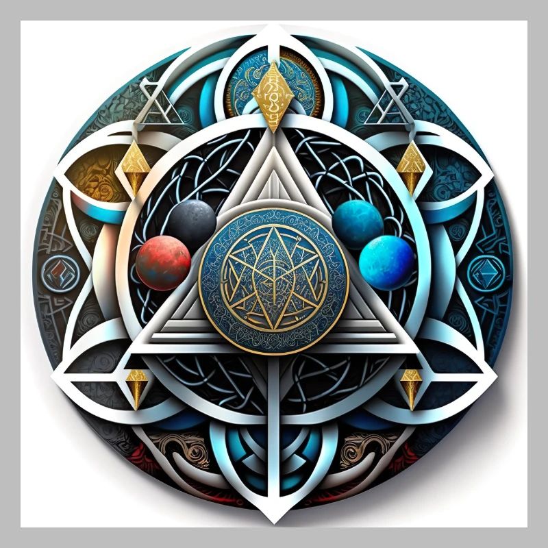 Planetary mystical circle