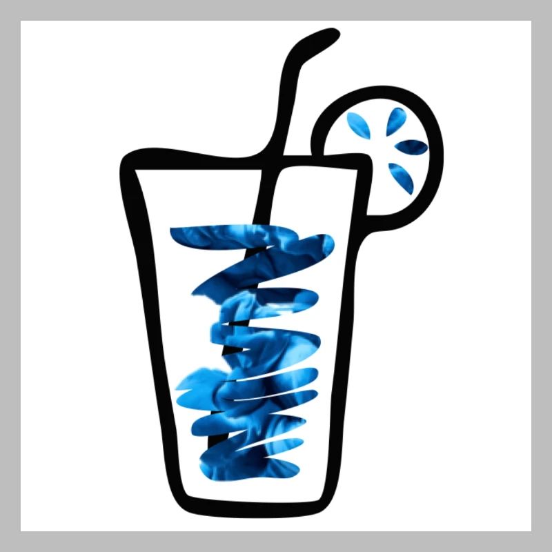 Drink blue