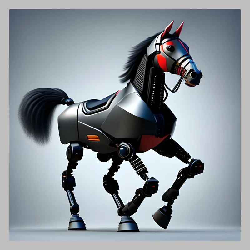 Roboterpferd Version 1