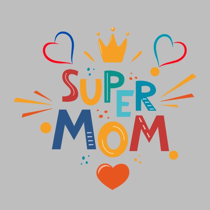 Super MOM Retro Multicolor