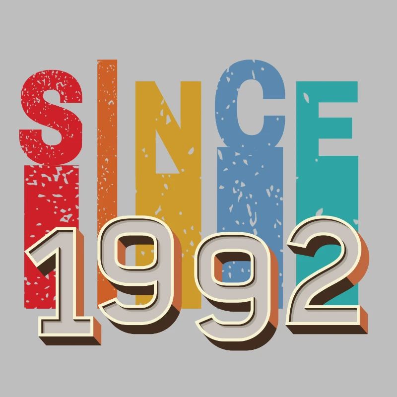 Seit 1992 retro