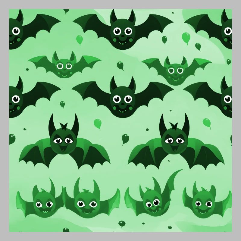 Comic Bat Brigade: Collection de chauves-souris mignonnes