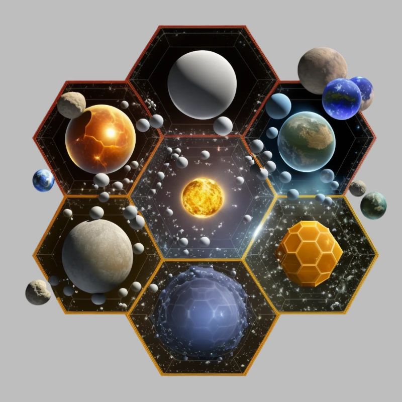 Hexagonal Solar System