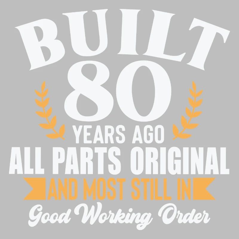 Construit il y a 80 ans...