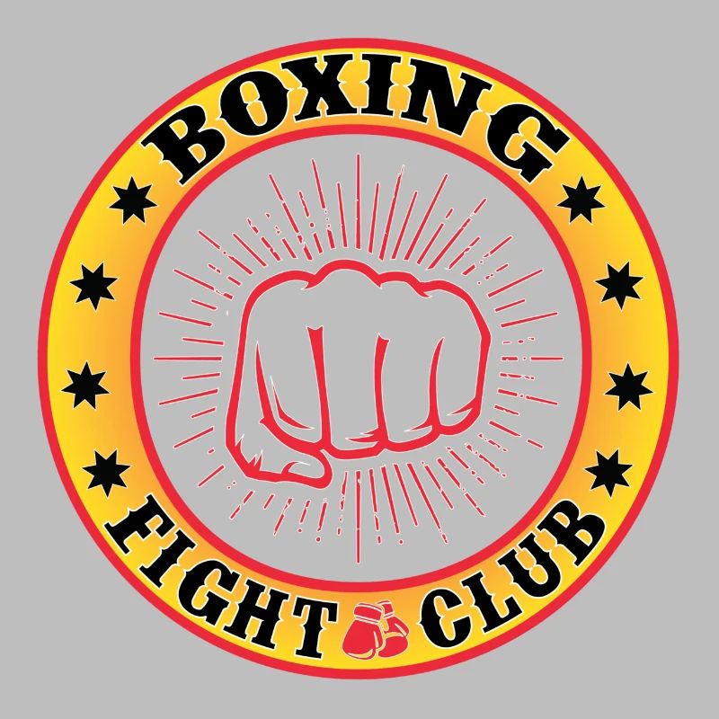Conception de club de combat de boxe