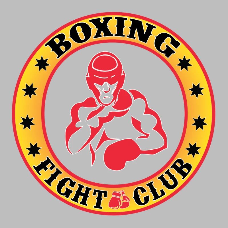 Conception de club de combat de boxe