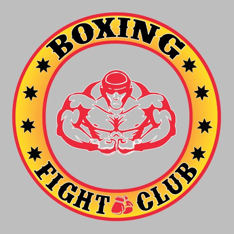 Conception de club de combat de boxe