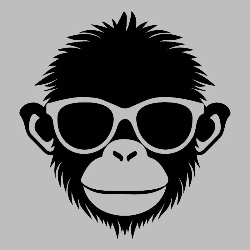 Singe Singe Visage de Singe Jungle