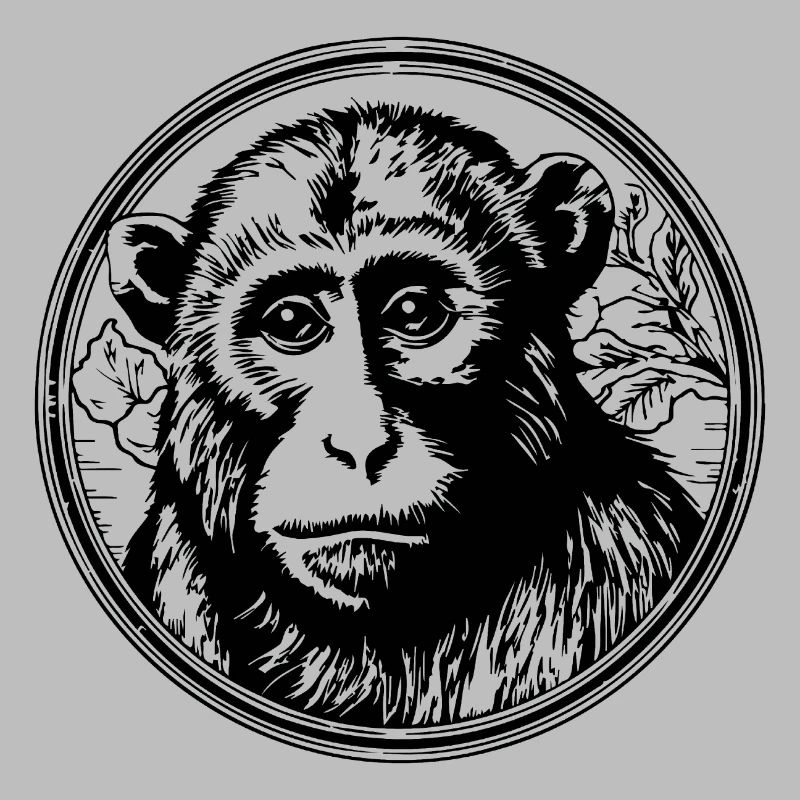 Singe Singe Visage de Singe Jungle