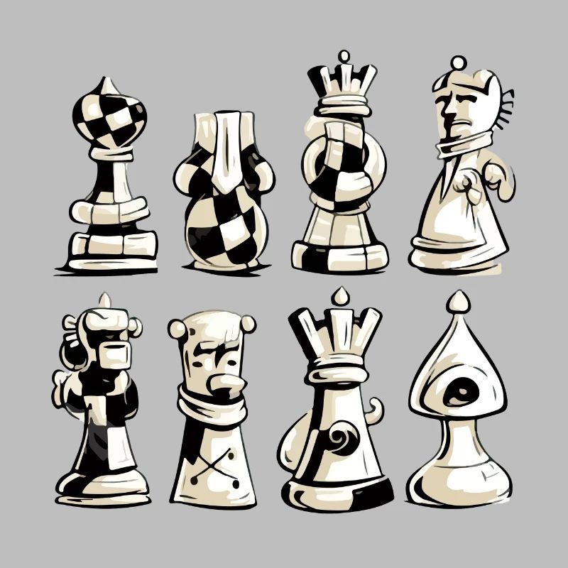 Pièces d échecs n°4