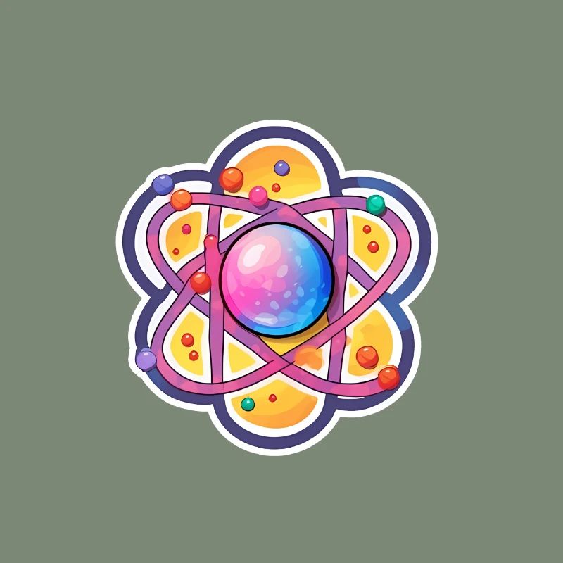 Physique atomique Nerd Modèle atomique